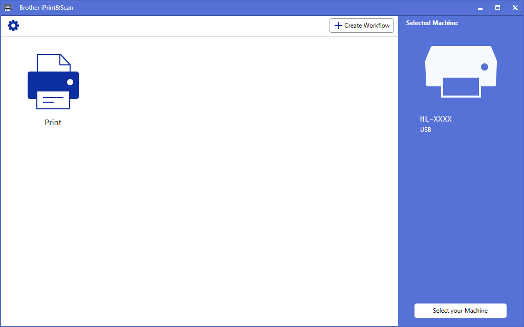 Brother iPrint&Scan Overview HL‑B2050DN HL‑B2000D