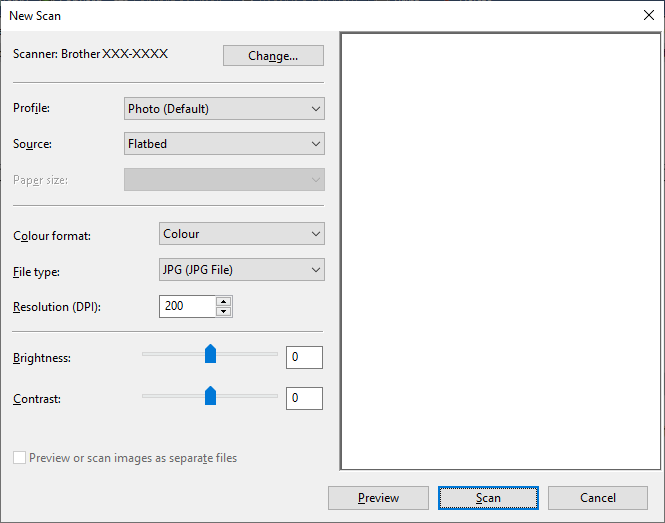 Scan Using Windows Fax and Scan MFC‑L9630CDN MFC‑L9635CDN MFC