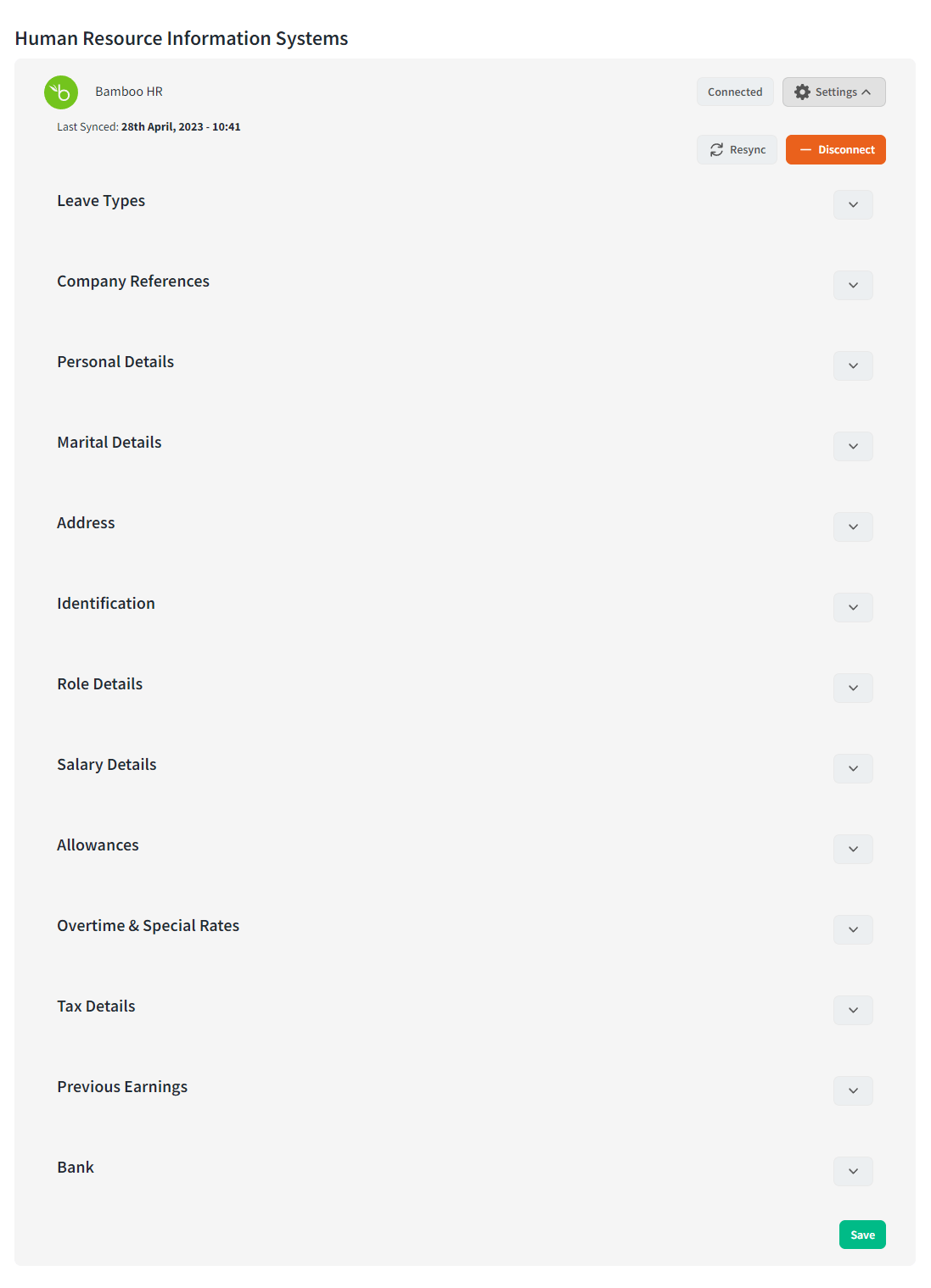Mapping Fields Between Buddy and BambooHR Buddy (MT)