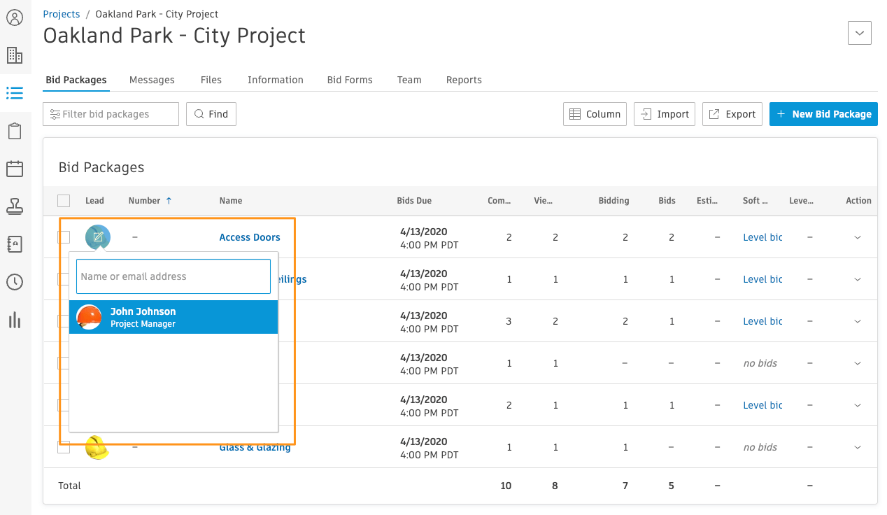 Project and Bid Package Leads FAQs BuildingConnected (us)