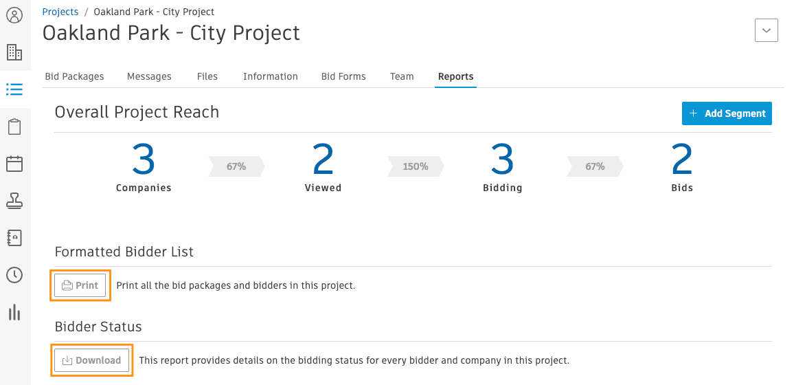 Formatted Bidder List and Bidder Status Report FAQs BuildingConnected