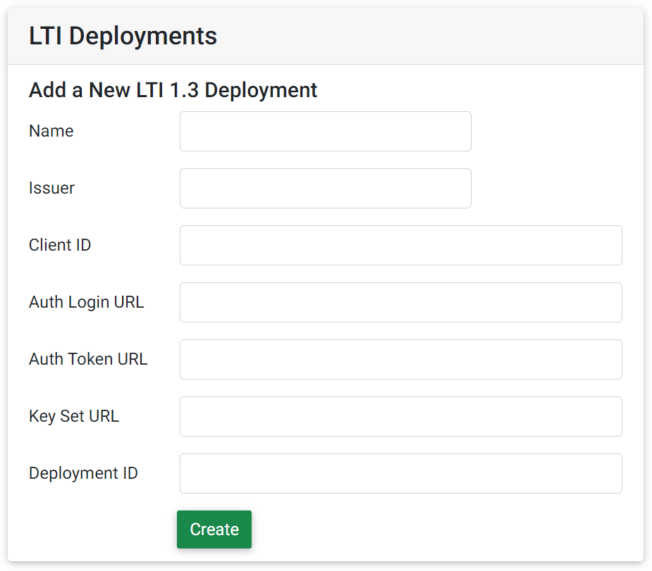 LTI 1.3 Integration Canvas
