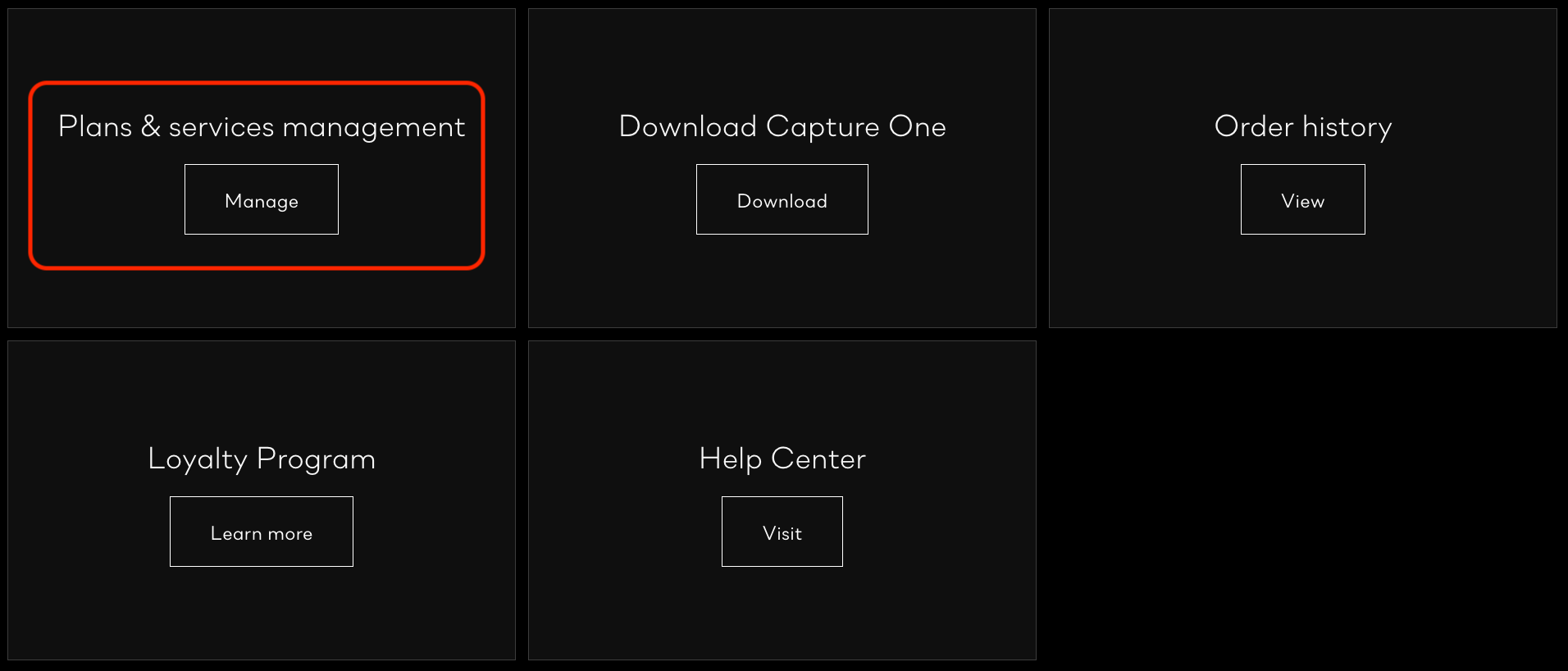Deactivating Capture One Home