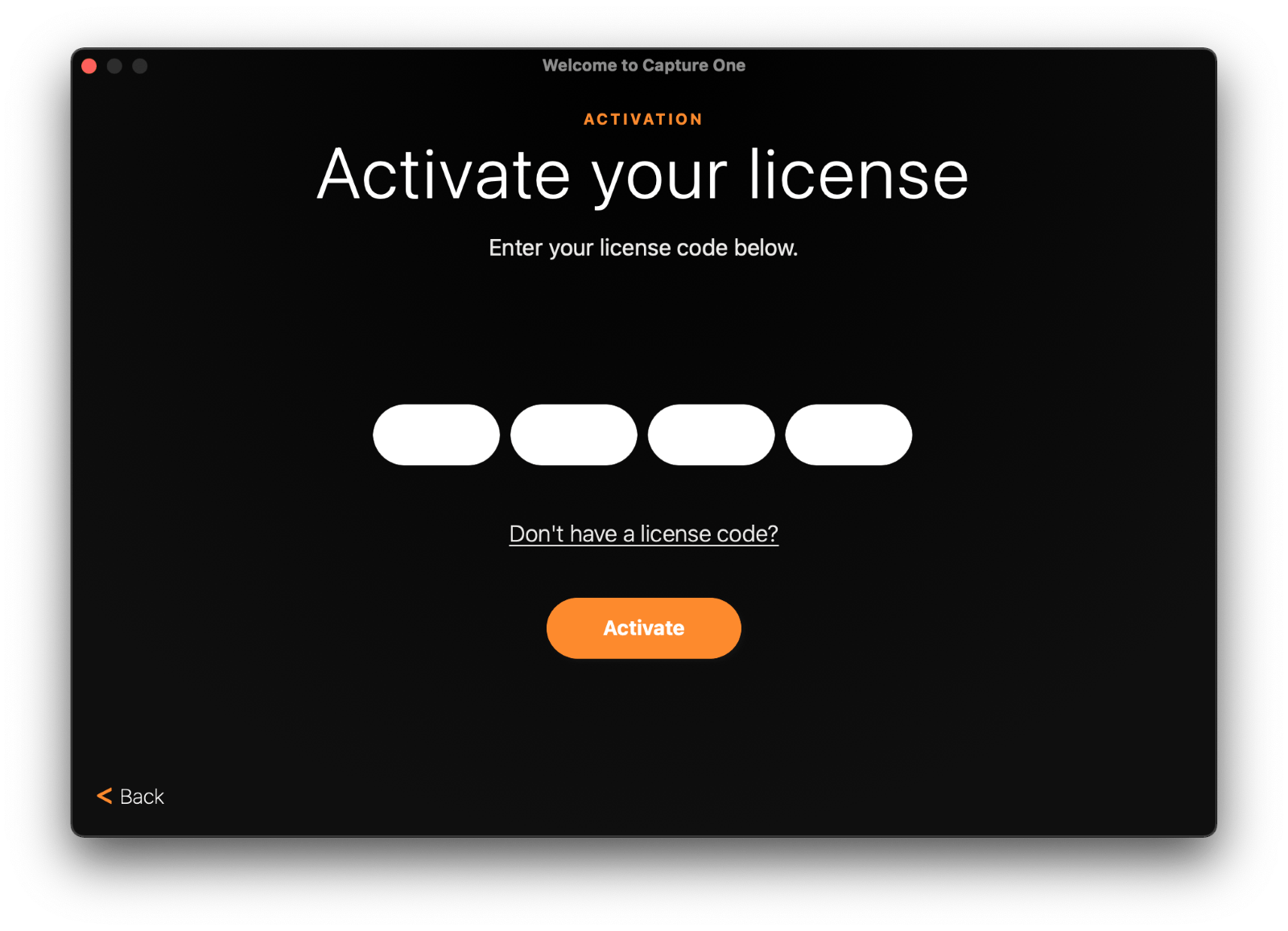 How to activate Capture One Home