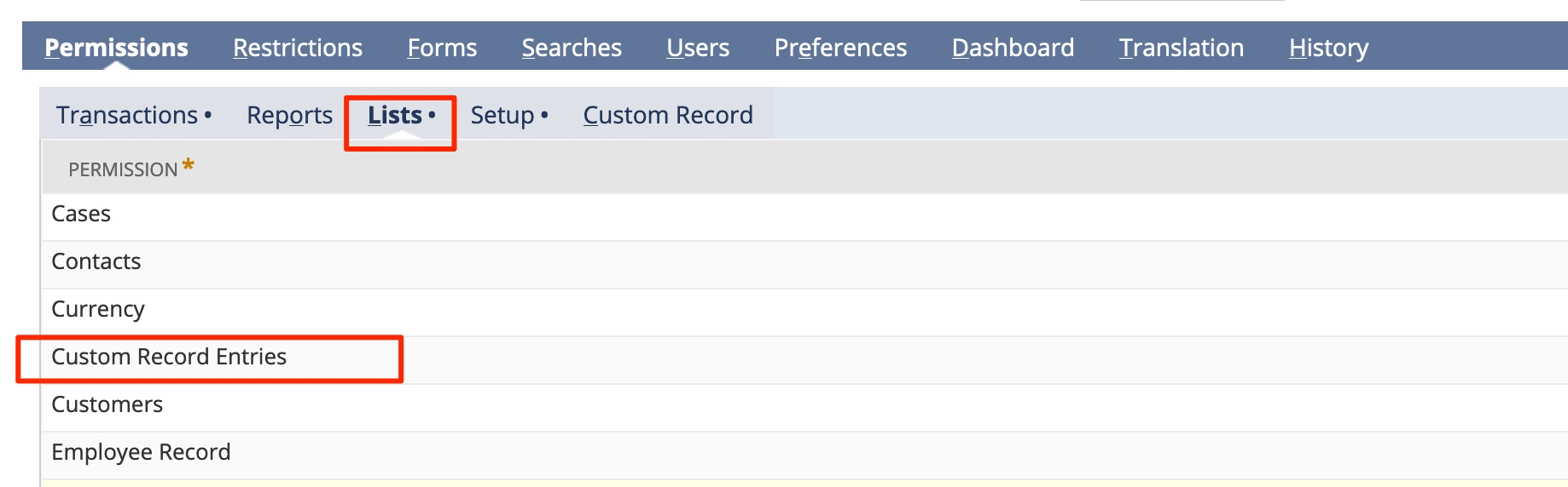 Manage NetSuite Permissions Help Center