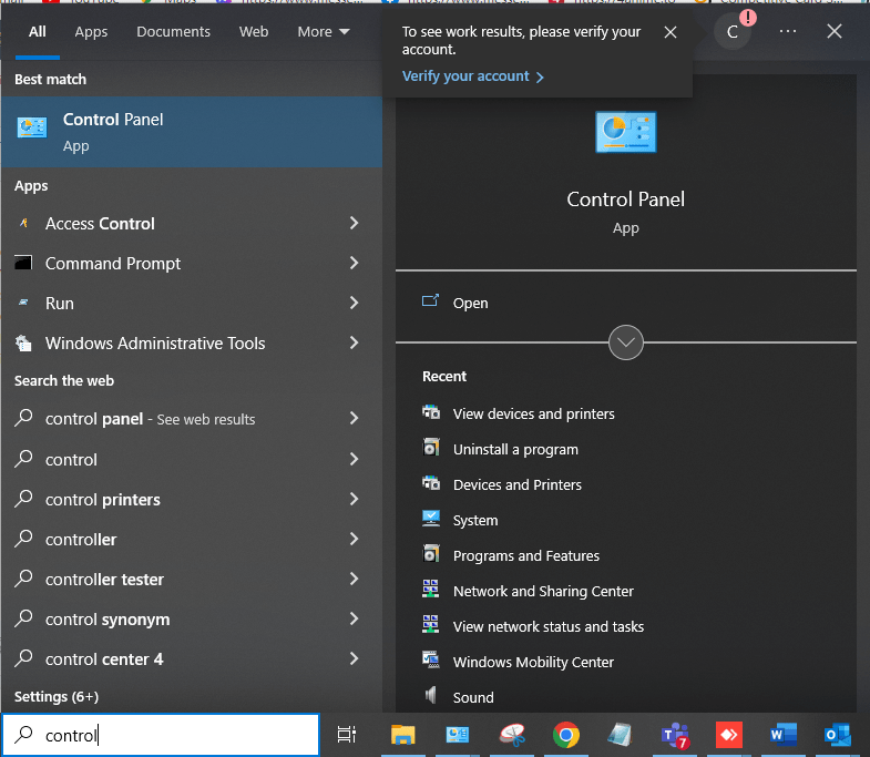 Printer not connected or offline