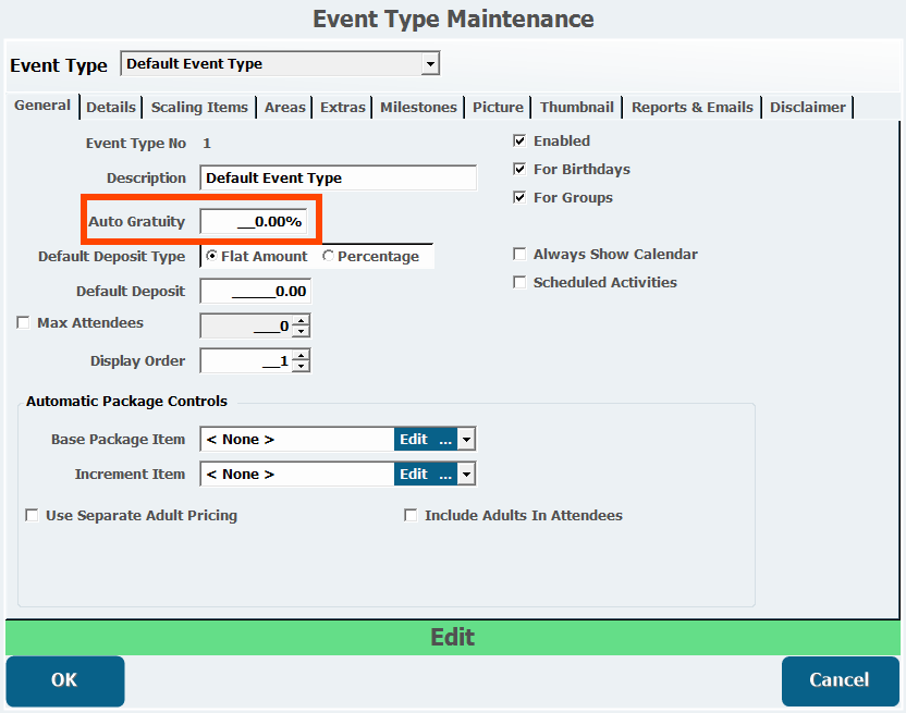 AutoGratuity CenterEdge Software