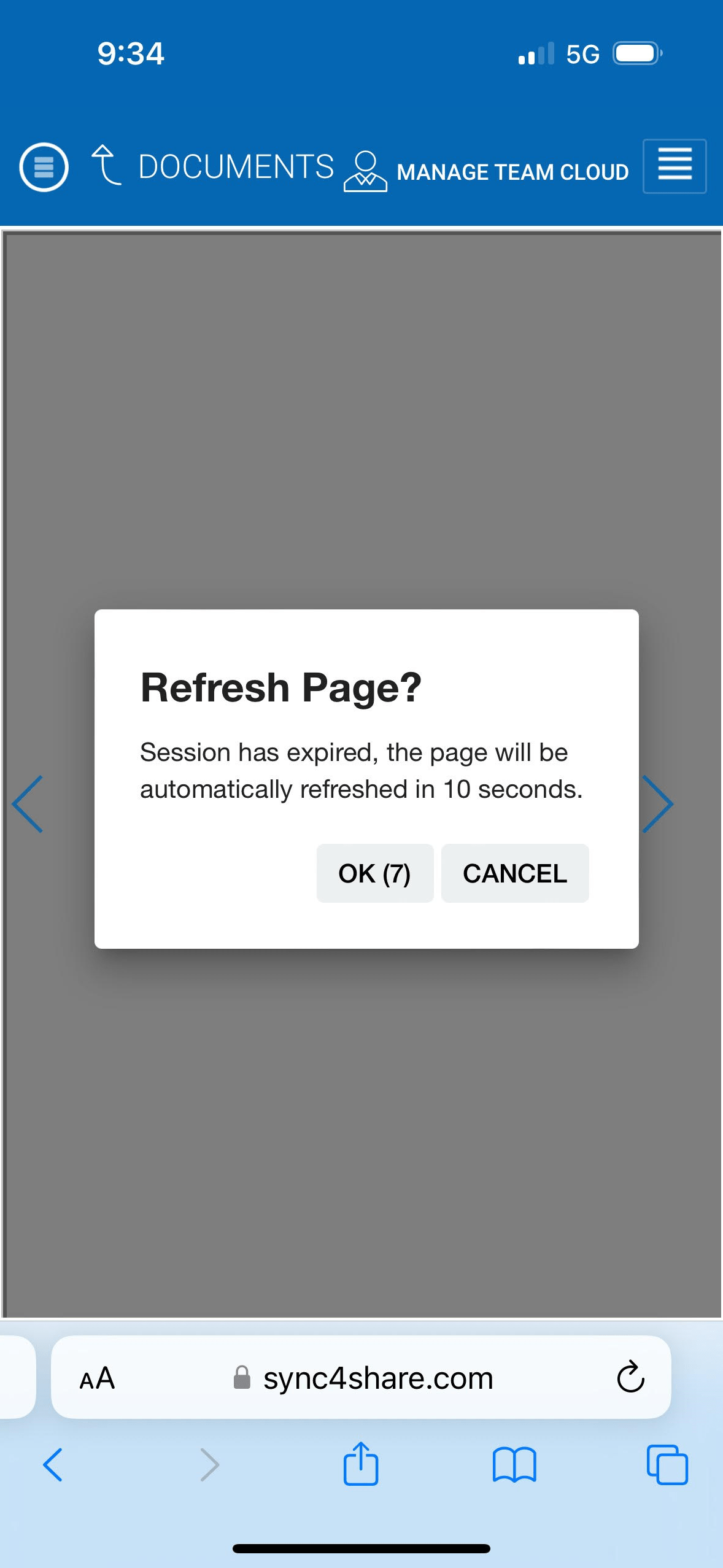 File preview hit 'Session has expired' error in iOS/macOS