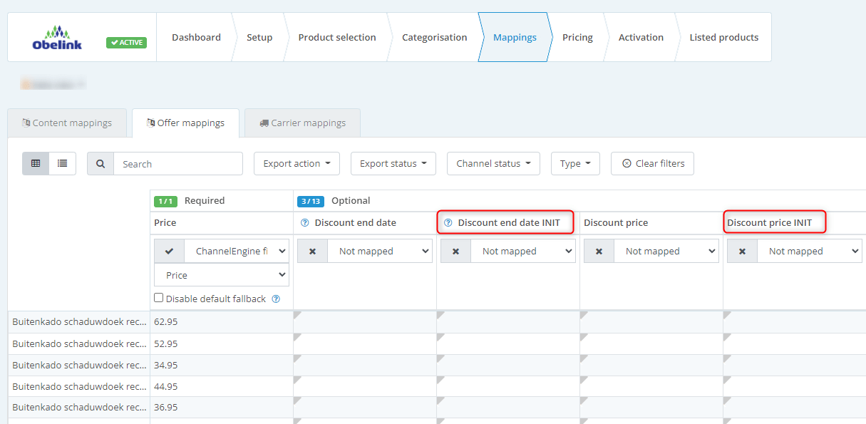 Obelink: marketplace guide – ChannelEngine Help Center
