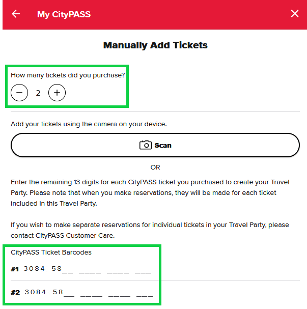How do I link my CITY PASS® barcodes in the My CityPASS™ app? CityPASS Help Center