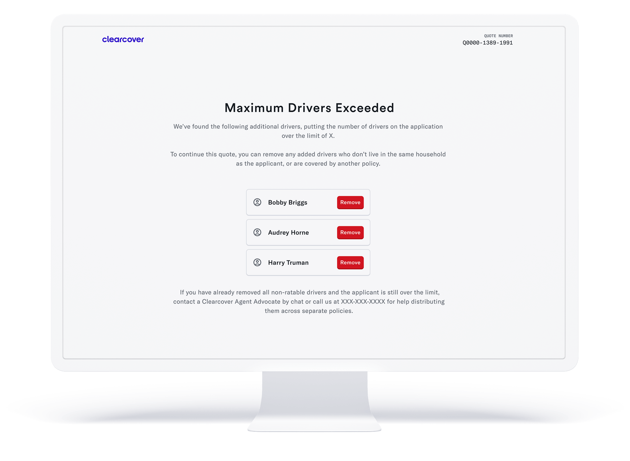 Additional Driver Discovery in the Agent Portal Clearcover