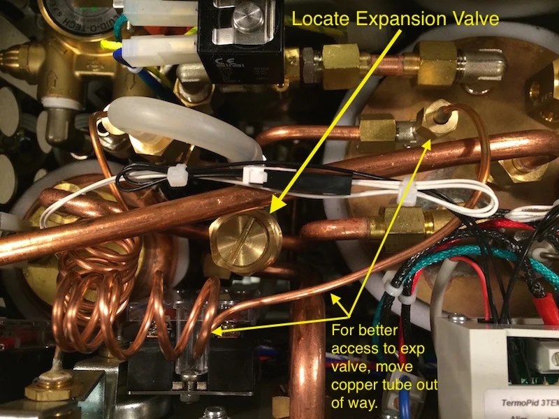 Alex Duetto Expansion Valve Seat Cleaning / Installation