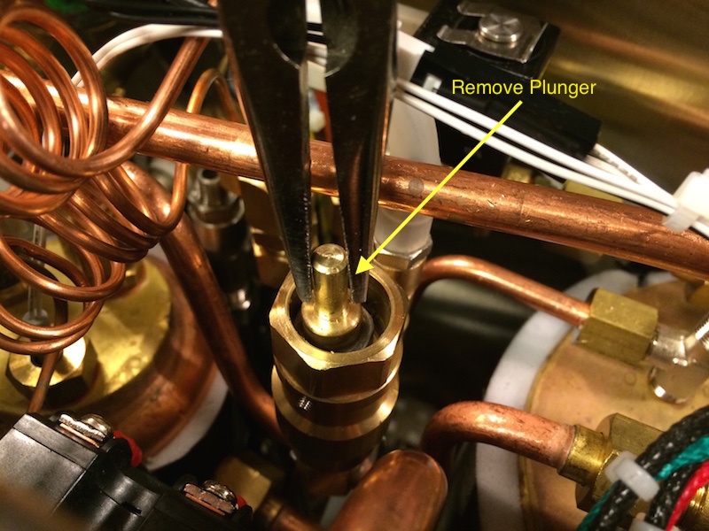 Alex Duetto Expansion Valve Seat Cleaning / Installation