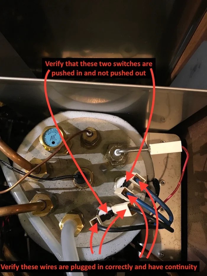 Profitec Pro 700 Steam Boiler Not Heating