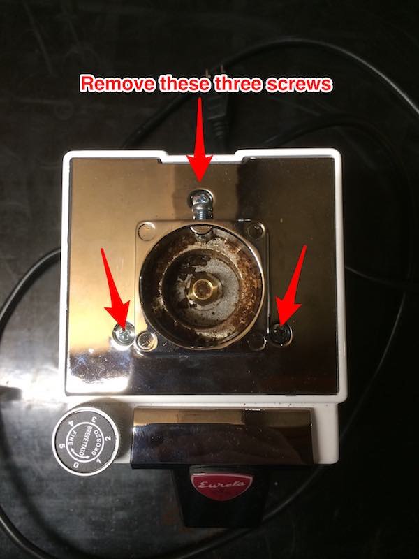 Eureka Mignon Unclogging Jammed Burrs (Instantaneo)