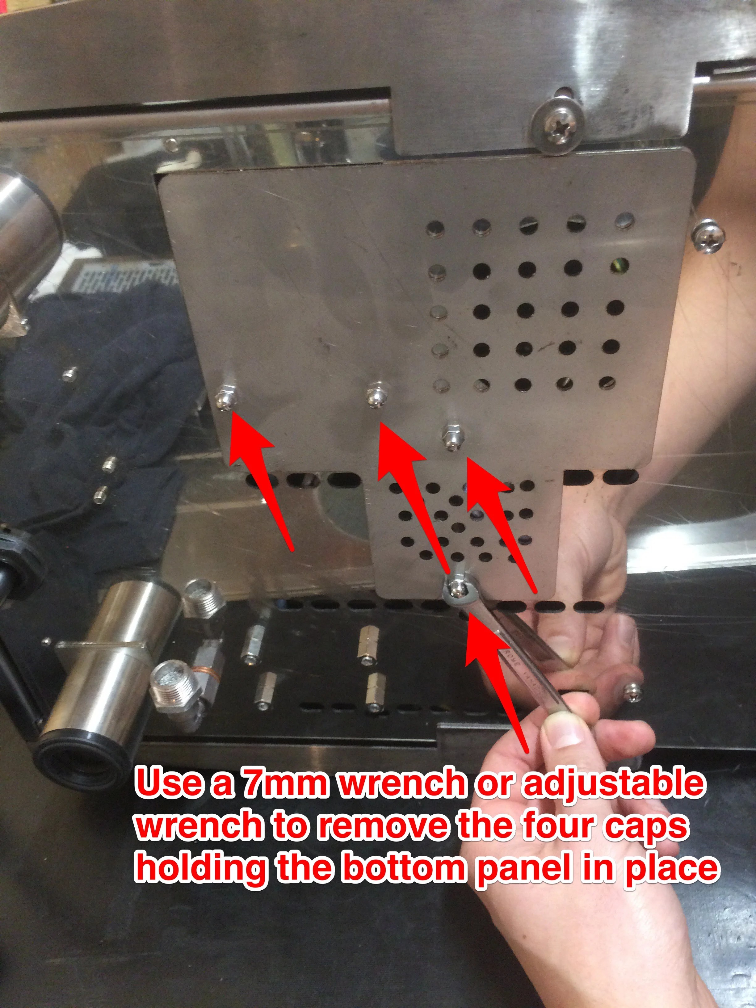 LUCCA M58 Draining the Boilers