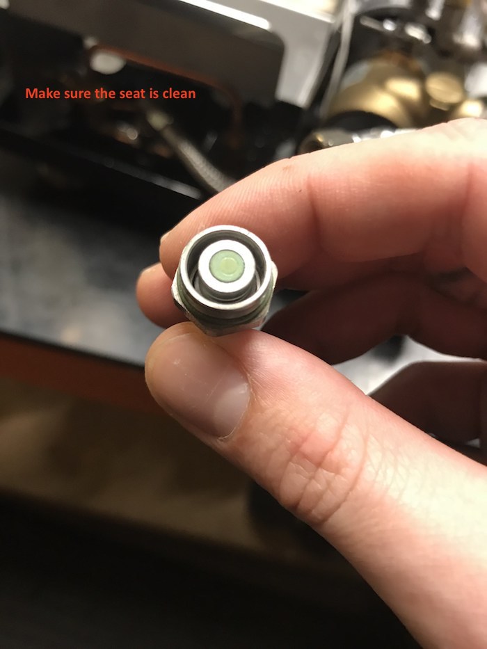 ECM Synchronika Fill Solenoid Cleaning