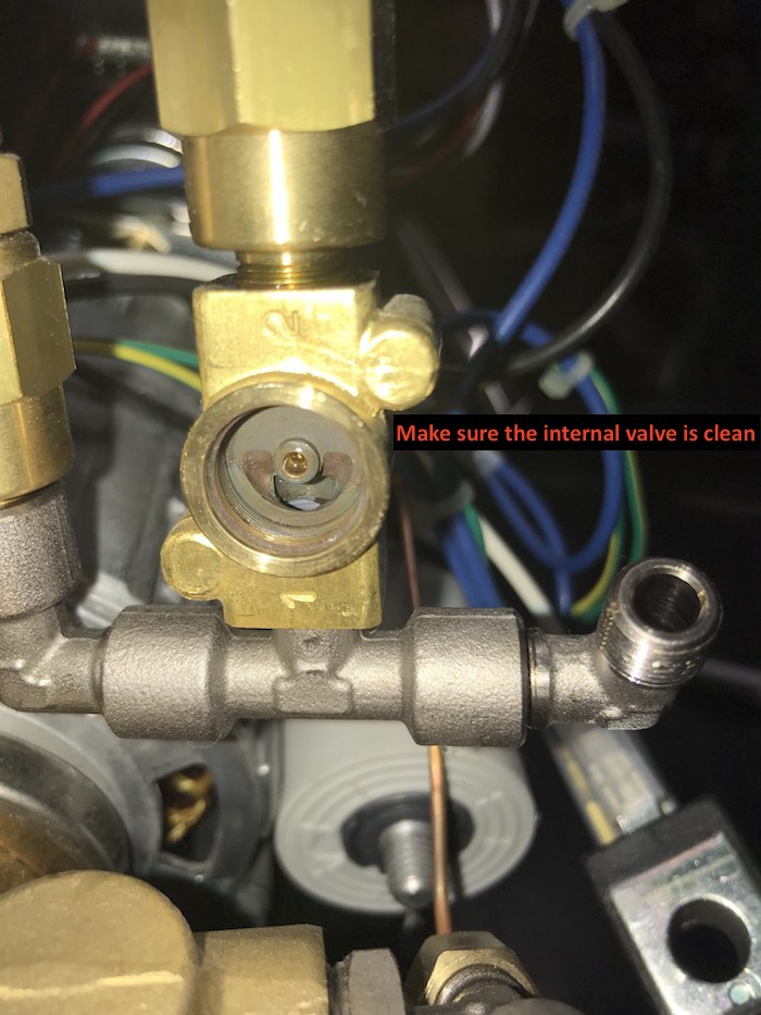 ECM Synchronika Fill Solenoid Cleaning