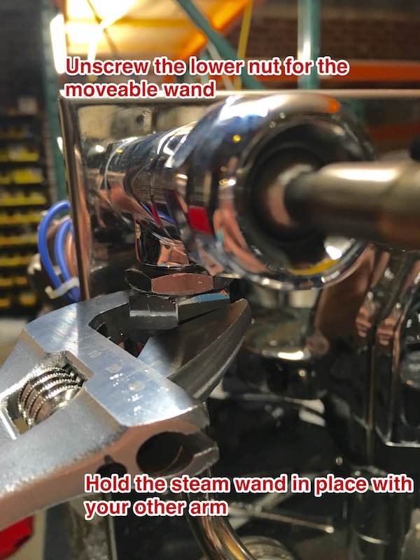 LUCCA M58 Steam Wand Leak