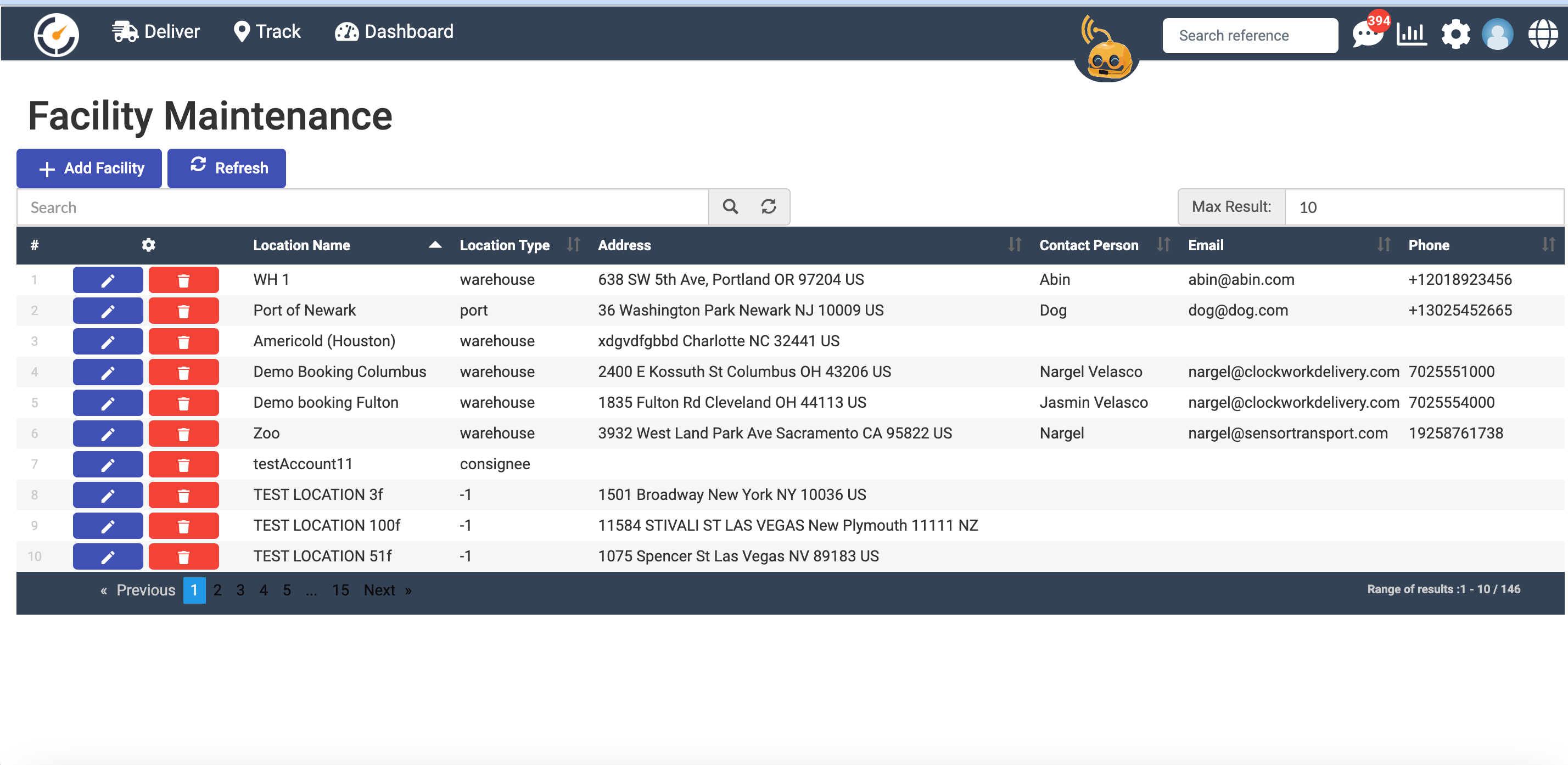 Facility Maintenance Clockwork Logistics Systems