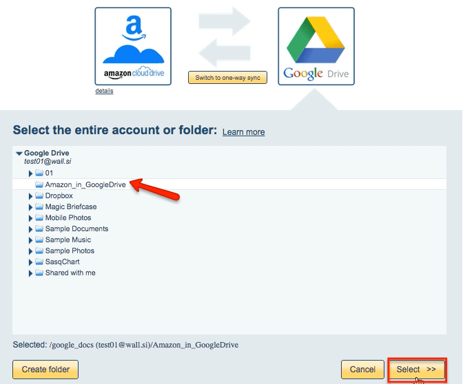 How to sync Amazon Cloud Drive and Google Drive cloudHQ Support