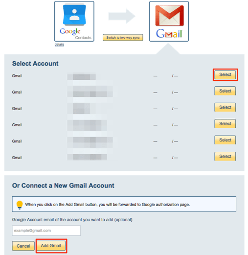 How to back up Google Contacts to Gmail cloudHQ Support