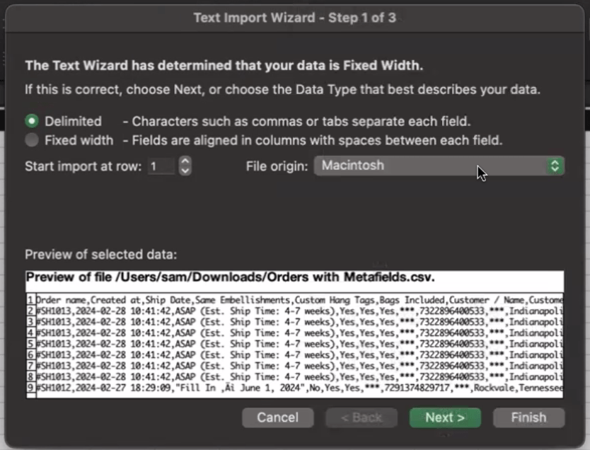 Fixing Special Characters in CSV/Excel