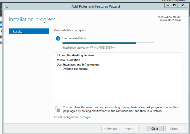 Hướng dẫn cài đặt desktop experiences cho windows server 2012