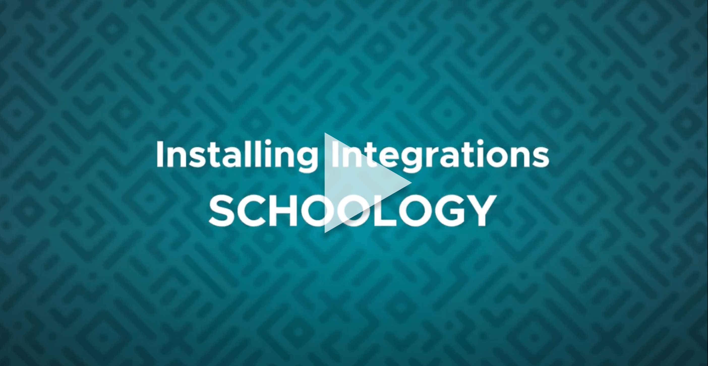 Install the Integration for Schoology