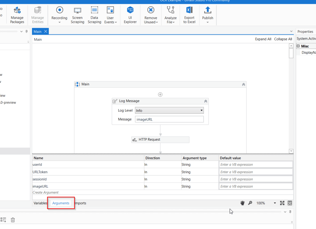 UiPath Example Connecting a Cognigy.AI Flow to UiPath Automation with