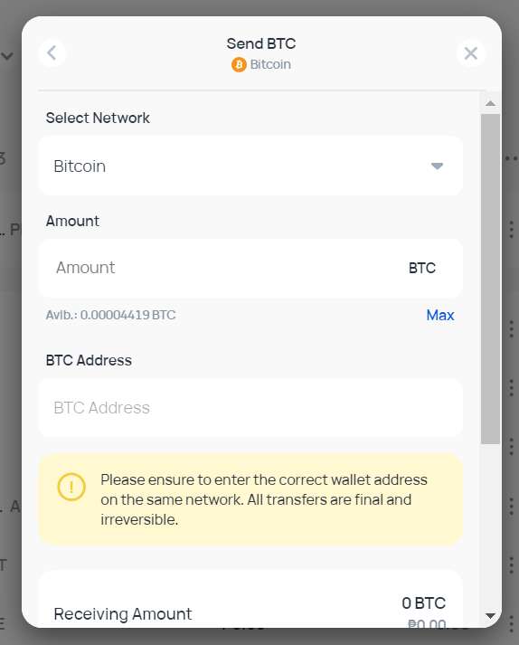 How to Send Crypto from your Coins Wallet Coins.ph Help Center