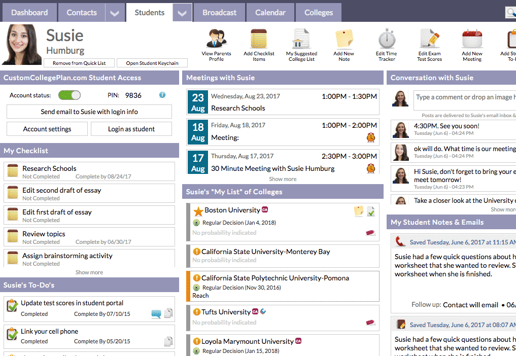 Resetting Application Deadlines CollegePlannerPro Support