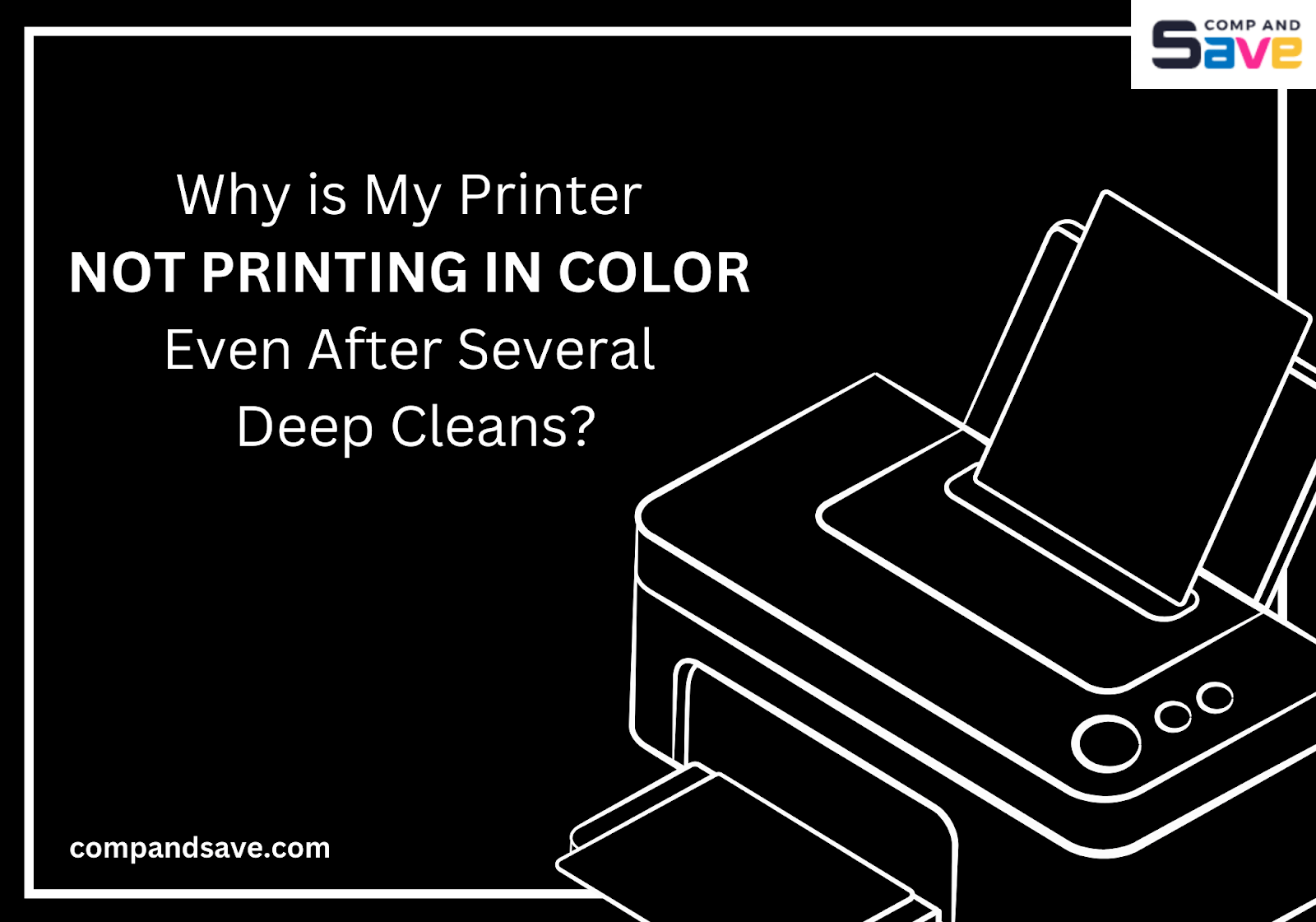 Printer Not Printing in Color Even After Several Deep Cleans Ways to
