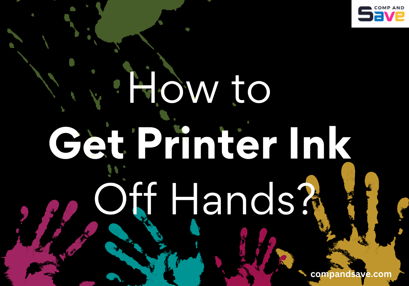 How to Get Printer Ink Off Hands Easy Ways to Do It