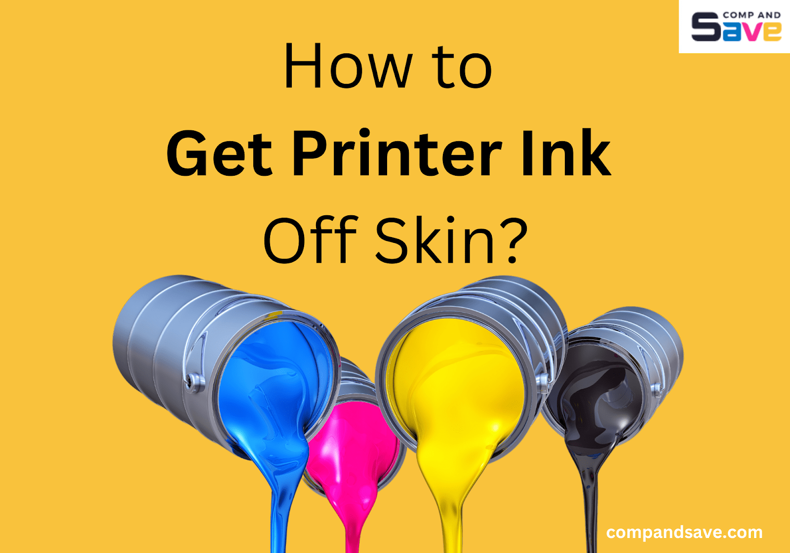 How to Get Printer Ink Off Skin Products You Can Try at Home