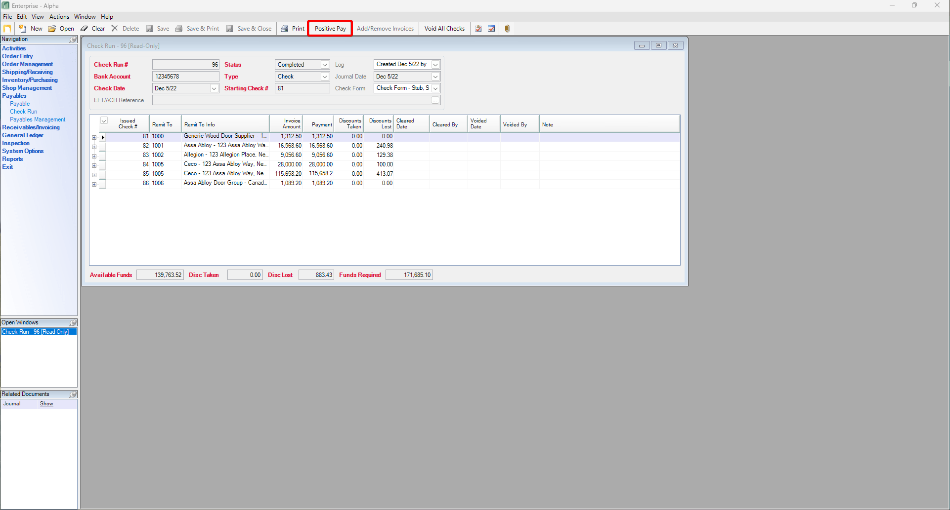 Using the Positive Pay File Tool Comsense Help Center