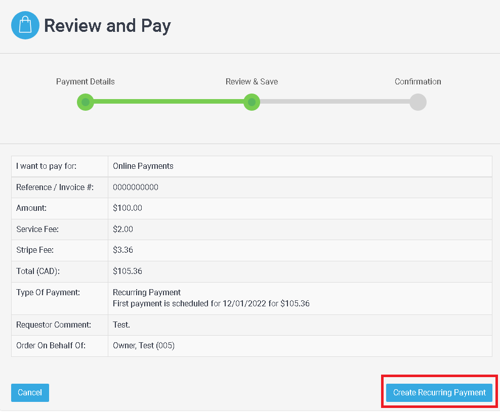 Online Payments How to Revise or Cancel Recurring Payments Condo