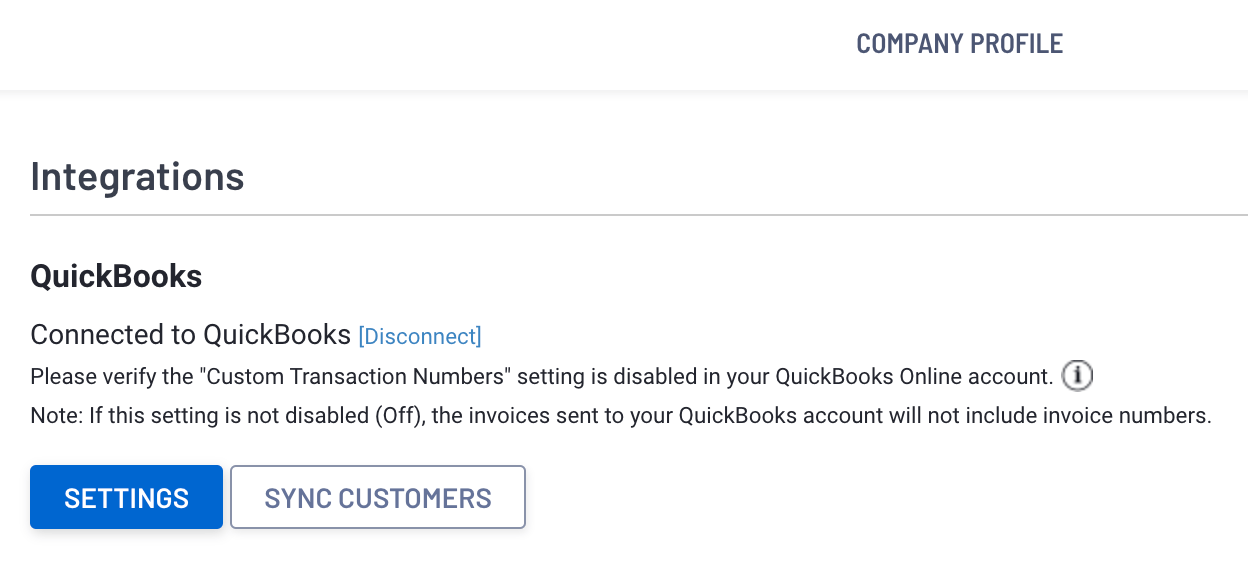 Integrate with QuickBooks Online Contractor Accelerator