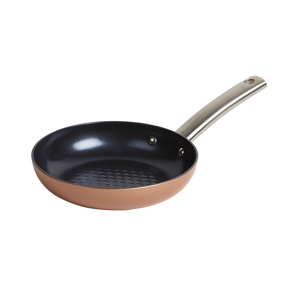 Black Diamond® 2Piece Fry Pan Set, 8" and 10" Support Copper Chef