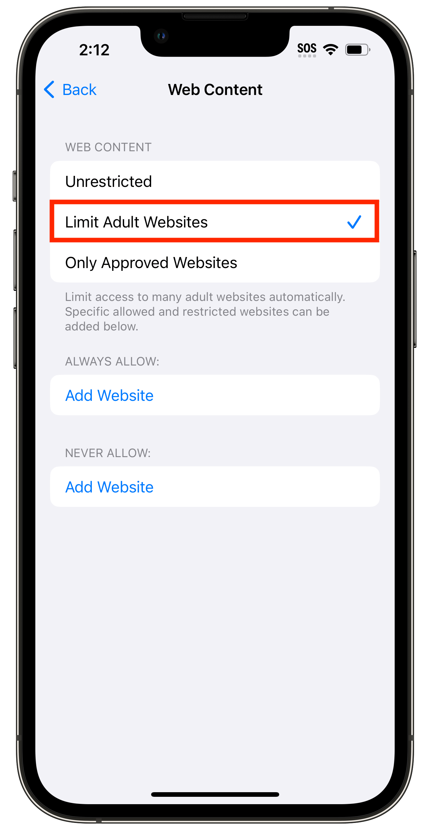 How do I fix the &ldquo;You cannot browse this page at (page name 