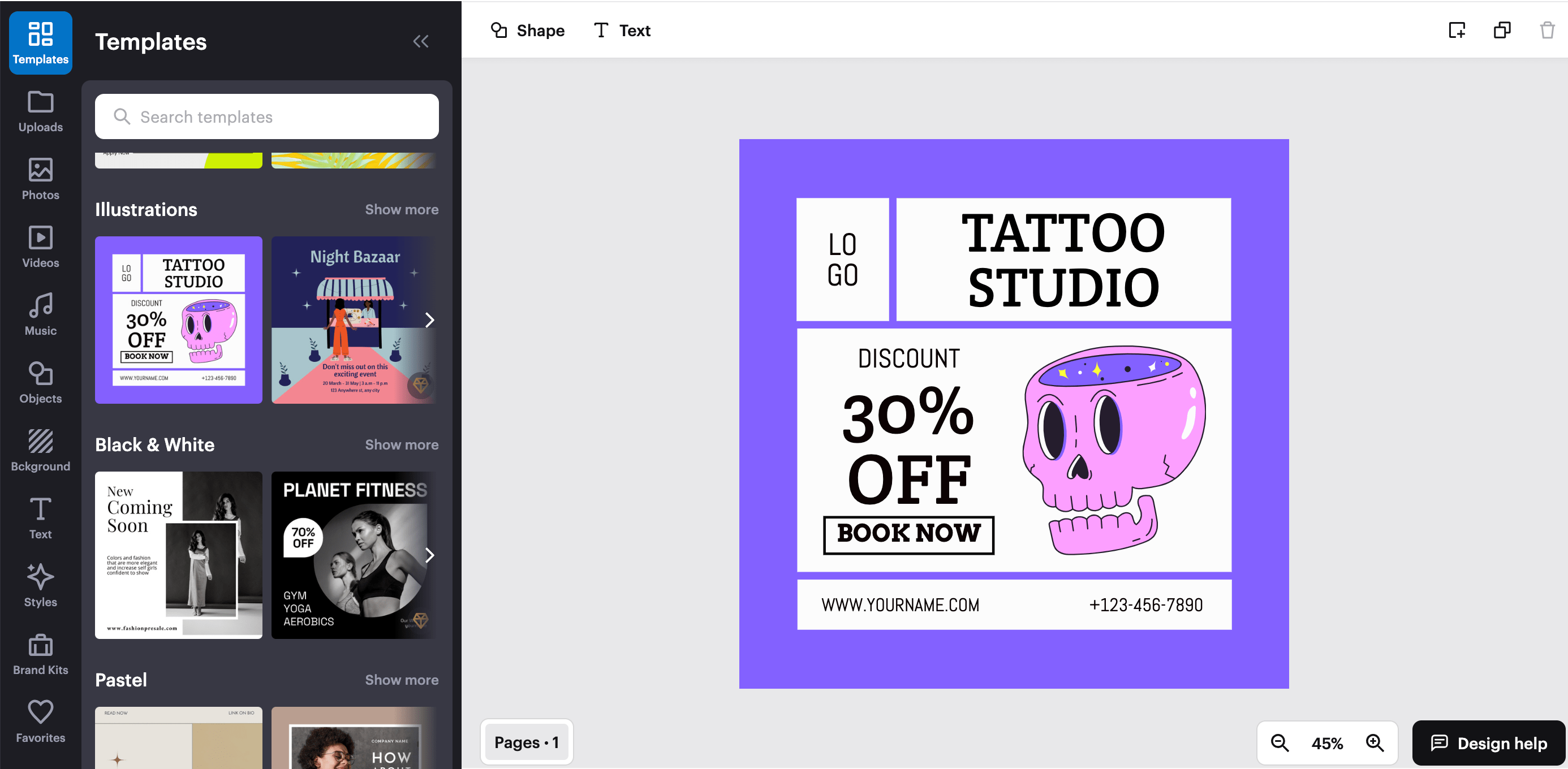 How do I add pages to my design? VistaCreate Help Center