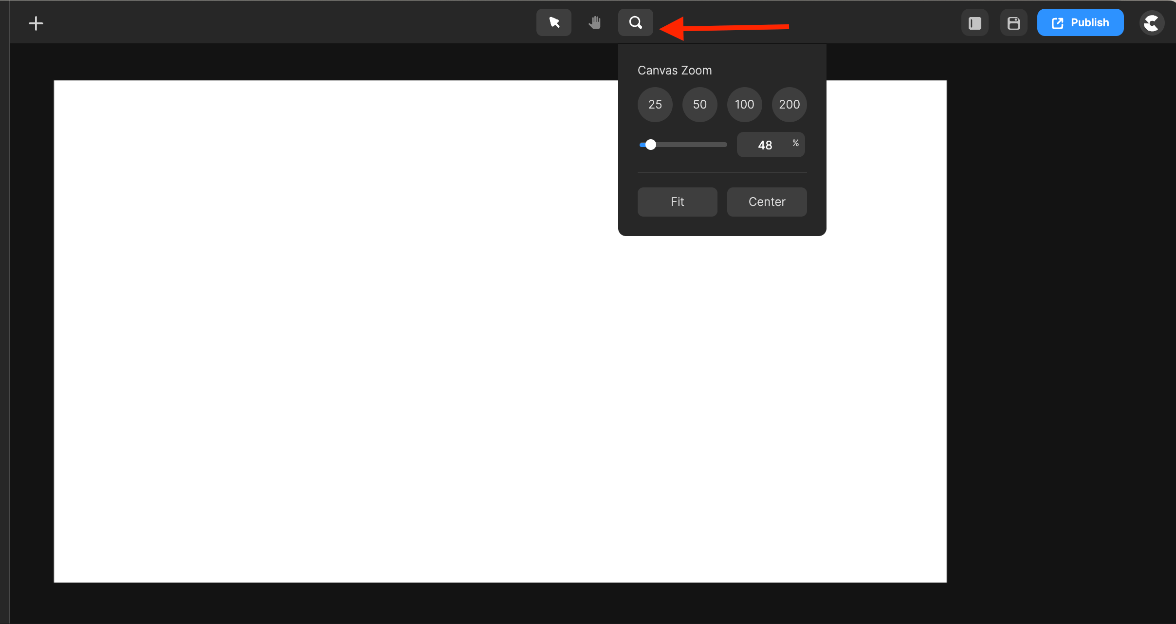 How to Zoom/Fit Canvas Create Studio Support Desk