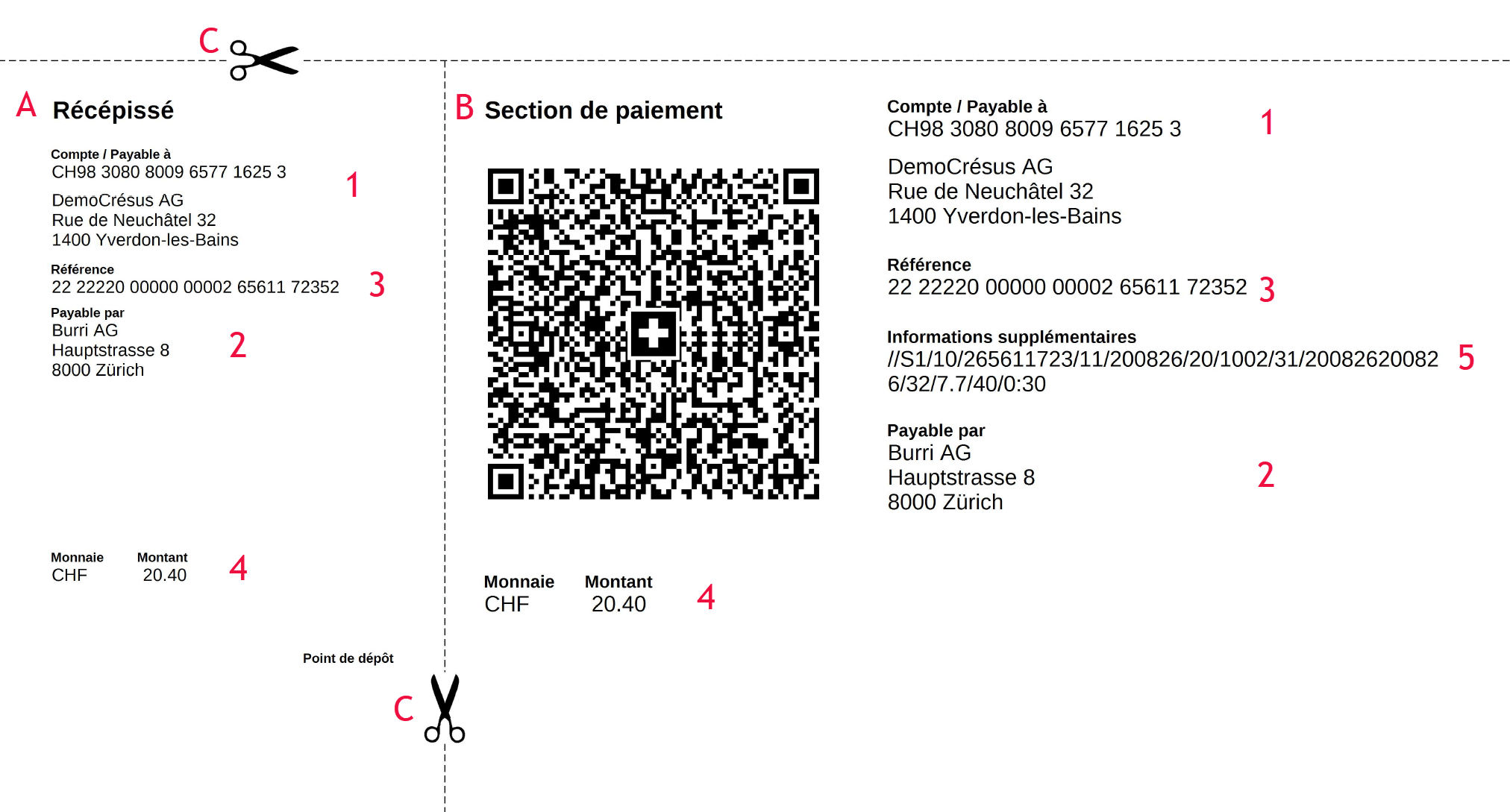 BULLETIN DE VERSEMENT