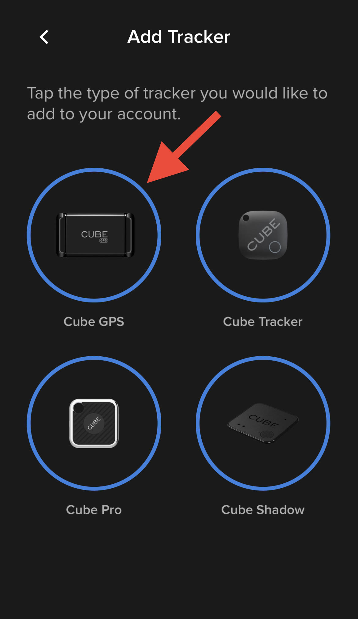 Add Cube GPS – Cube Tracker Help Center
