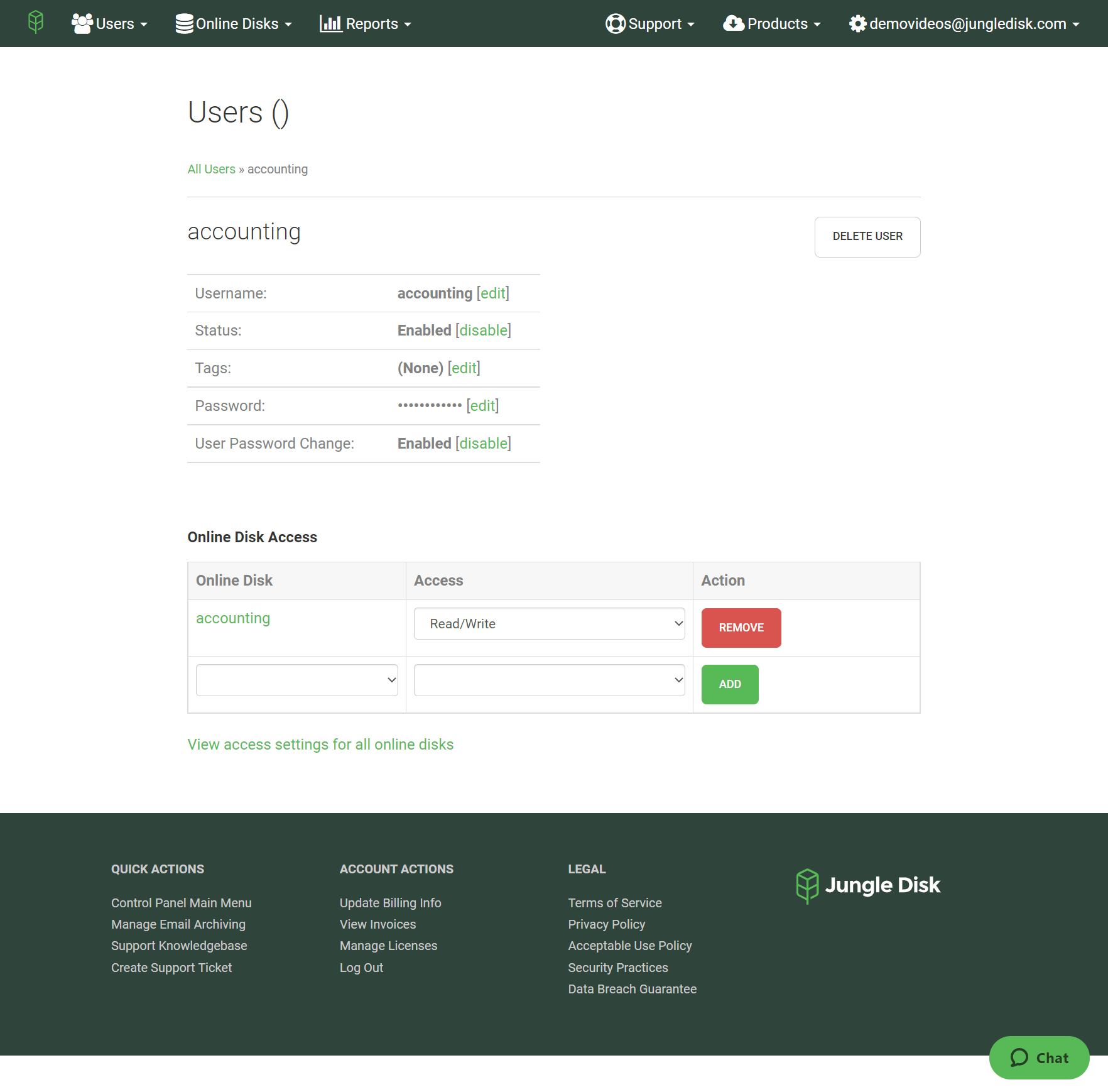 Setting up your Jungle Disk Account (for admins) CyberFortress Support
