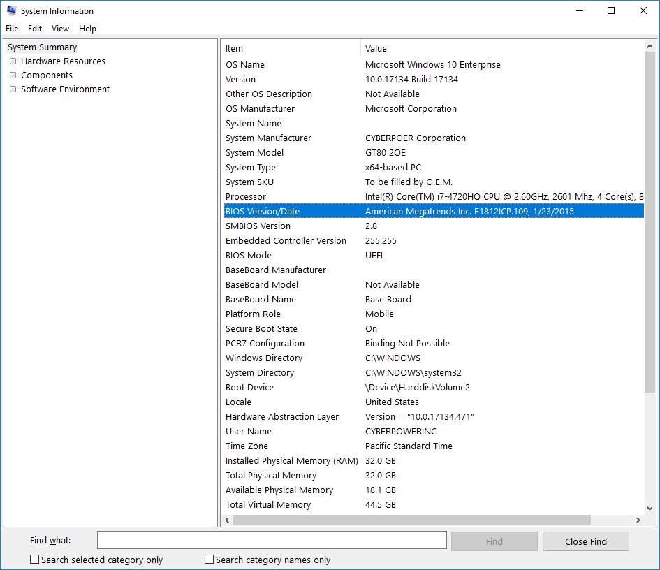 BIOS Updates CyberPowerPC UK