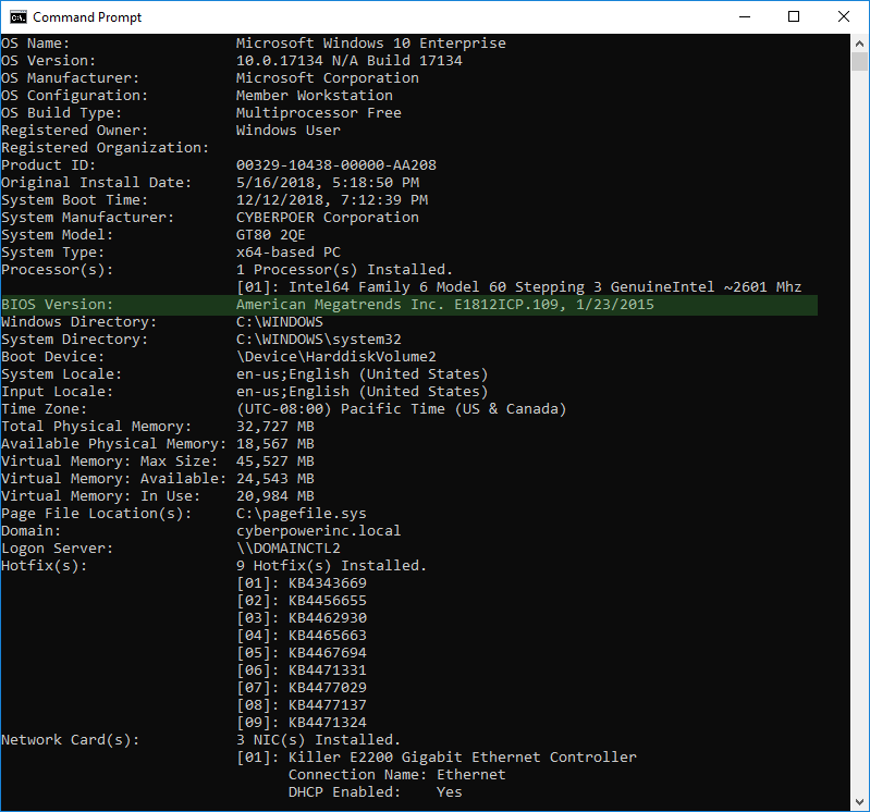 How to update your systems BIOS CyberPowerPC UK