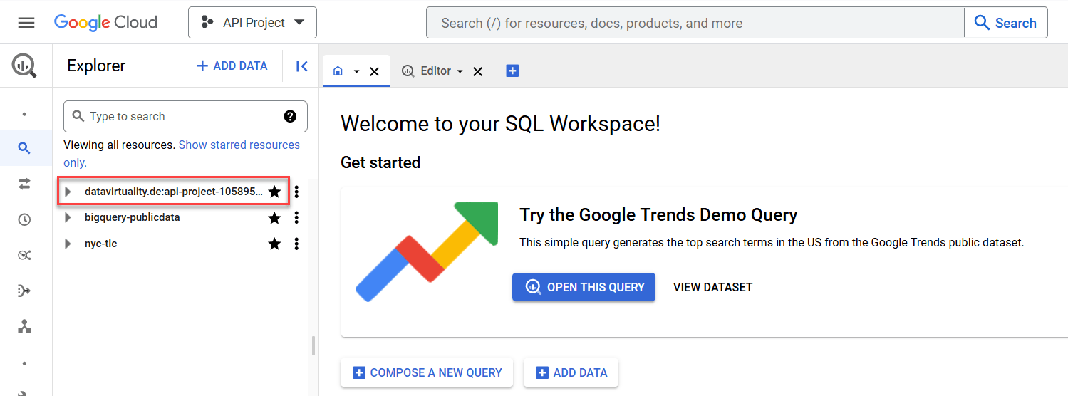 Partitioning Tables in BigQuery CData Virtuality