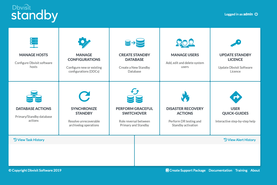 Create Standby Database (CSD) Dbvisit Support
