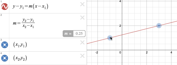 Movable Points Desmos